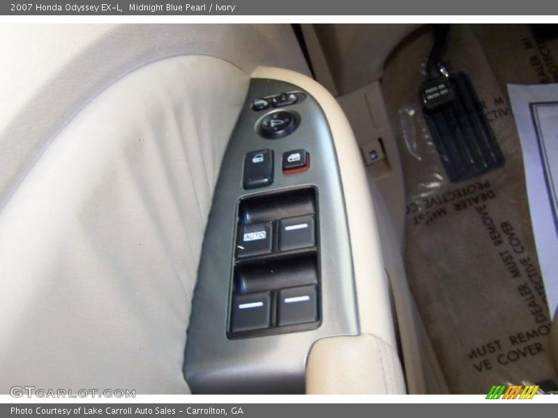 Midnight Blue Pearl / Ivory 2007 Honda Odyssey EX-L