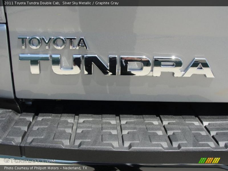 Silver Sky Metallic / Graphite Gray 2011 Toyota Tundra Double Cab