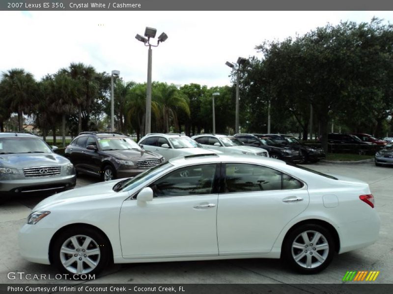 Crystal White / Cashmere 2007 Lexus ES 350