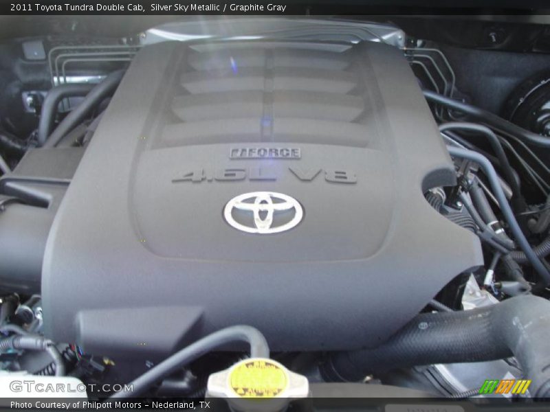 Silver Sky Metallic / Graphite Gray 2011 Toyota Tundra Double Cab