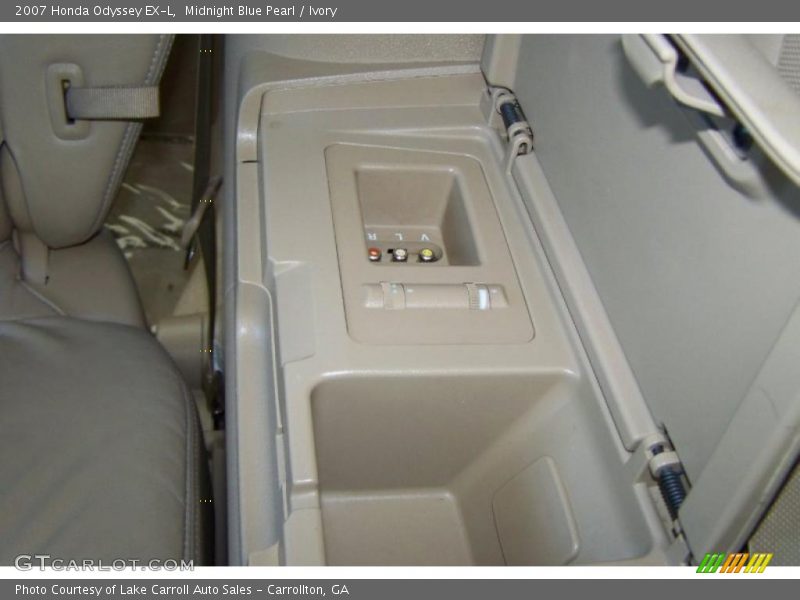Midnight Blue Pearl / Ivory 2007 Honda Odyssey EX-L