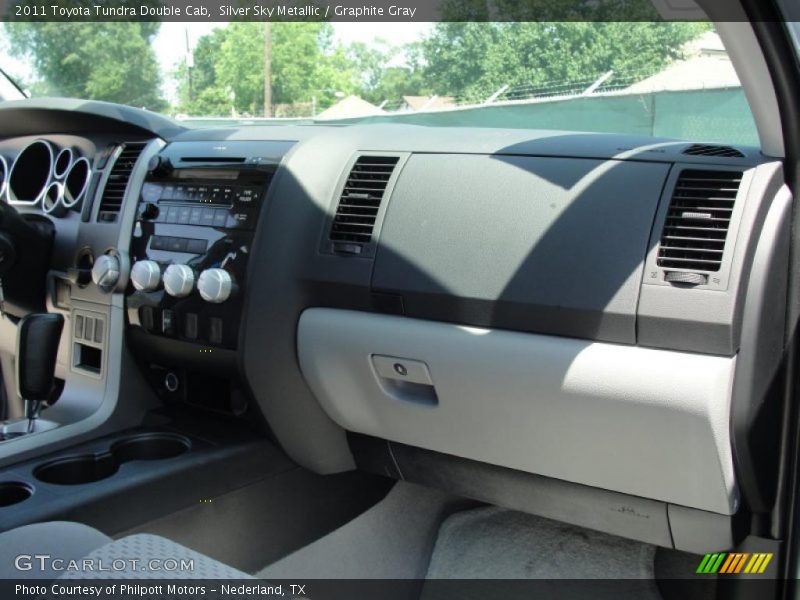 Silver Sky Metallic / Graphite Gray 2011 Toyota Tundra Double Cab