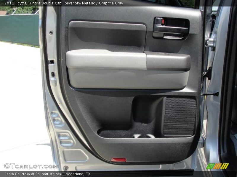 Silver Sky Metallic / Graphite Gray 2011 Toyota Tundra Double Cab