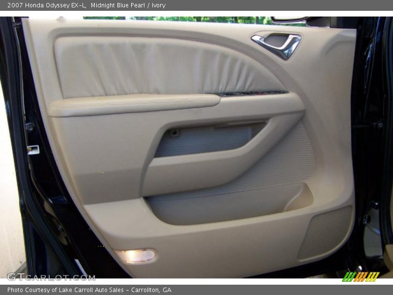Midnight Blue Pearl / Ivory 2007 Honda Odyssey EX-L