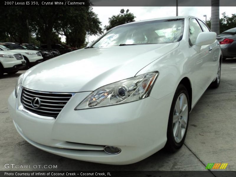 Crystal White / Cashmere 2007 Lexus ES 350