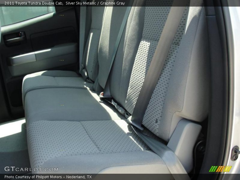 Silver Sky Metallic / Graphite Gray 2011 Toyota Tundra Double Cab