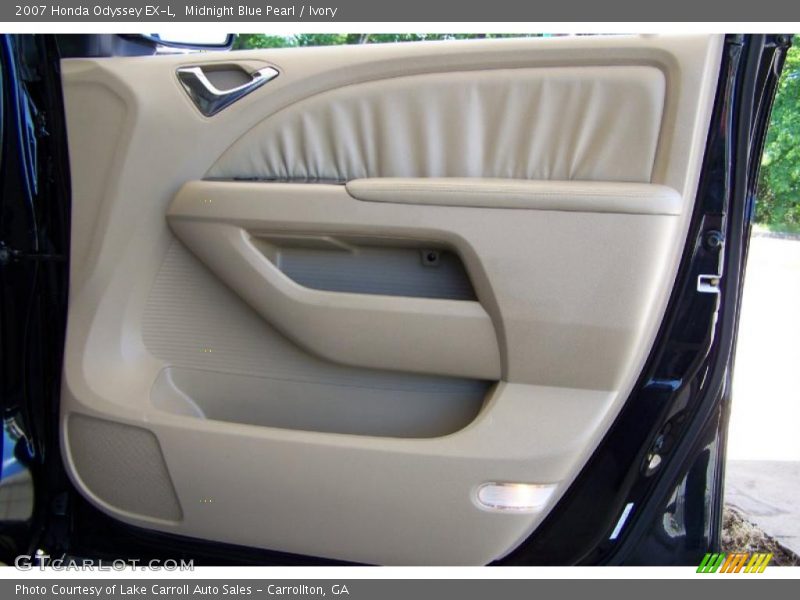 Midnight Blue Pearl / Ivory 2007 Honda Odyssey EX-L