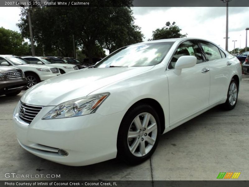 Crystal White / Cashmere 2007 Lexus ES 350