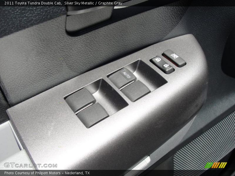Silver Sky Metallic / Graphite Gray 2011 Toyota Tundra Double Cab