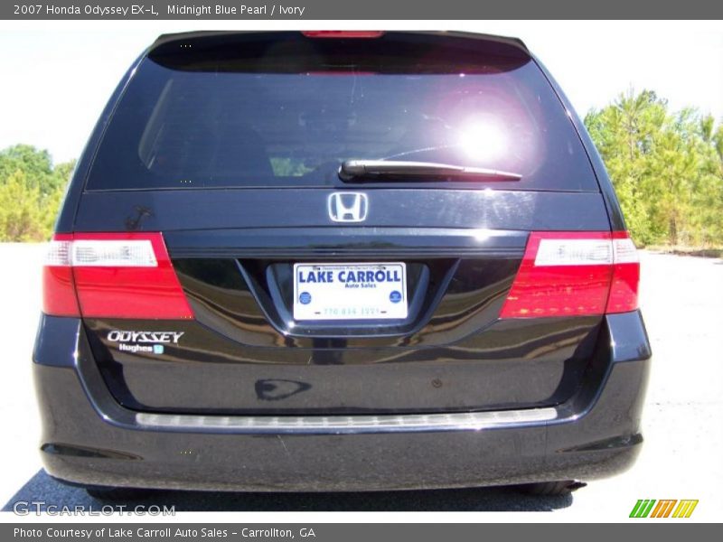 Midnight Blue Pearl / Ivory 2007 Honda Odyssey EX-L