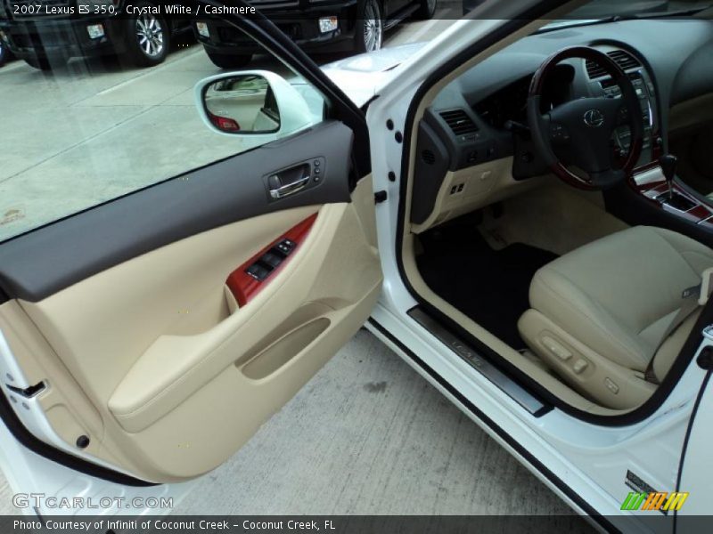 Crystal White / Cashmere 2007 Lexus ES 350