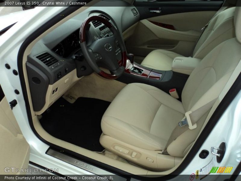 Crystal White / Cashmere 2007 Lexus ES 350