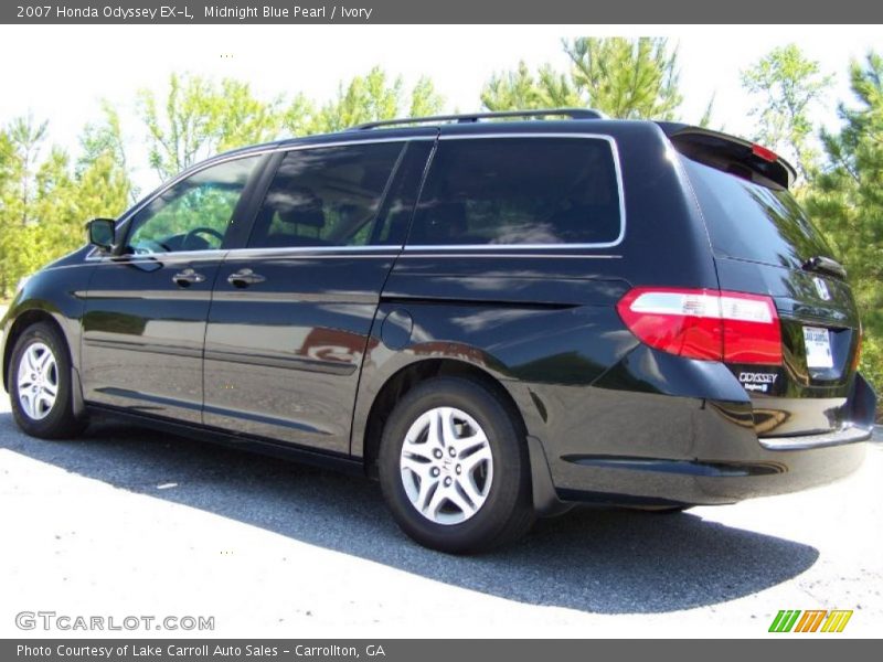 Midnight Blue Pearl / Ivory 2007 Honda Odyssey EX-L