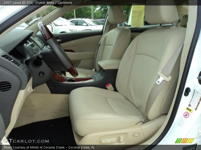 Crystal White / Cashmere 2007 Lexus ES 350