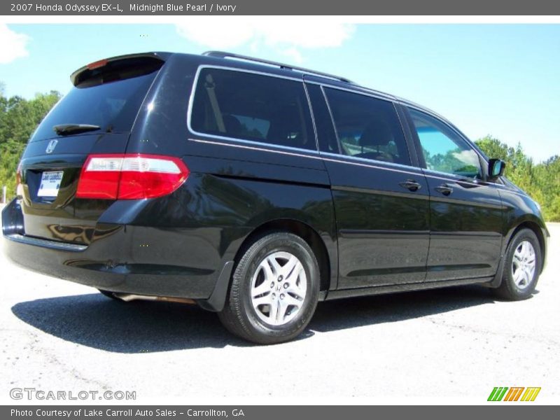 Midnight Blue Pearl / Ivory 2007 Honda Odyssey EX-L
