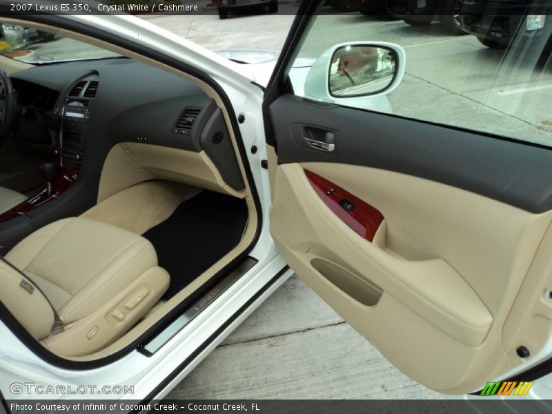 Crystal White / Cashmere 2007 Lexus ES 350