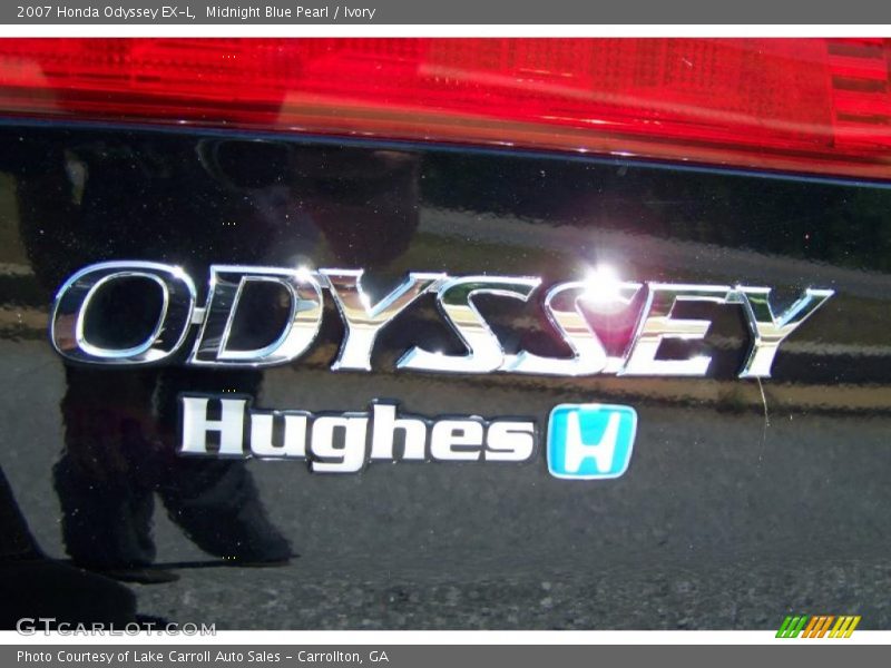 Midnight Blue Pearl / Ivory 2007 Honda Odyssey EX-L