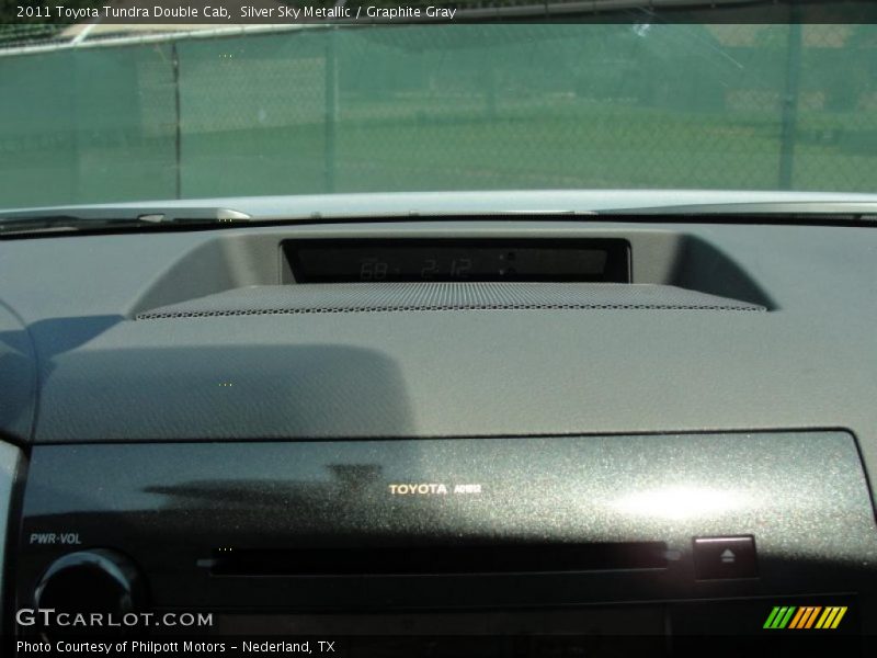 Silver Sky Metallic / Graphite Gray 2011 Toyota Tundra Double Cab