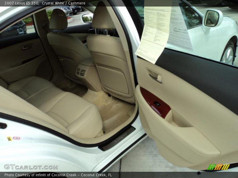 Crystal White / Cashmere 2007 Lexus ES 350
