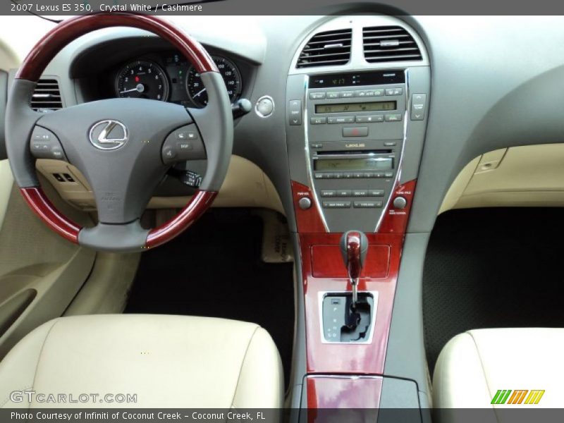 Crystal White / Cashmere 2007 Lexus ES 350
