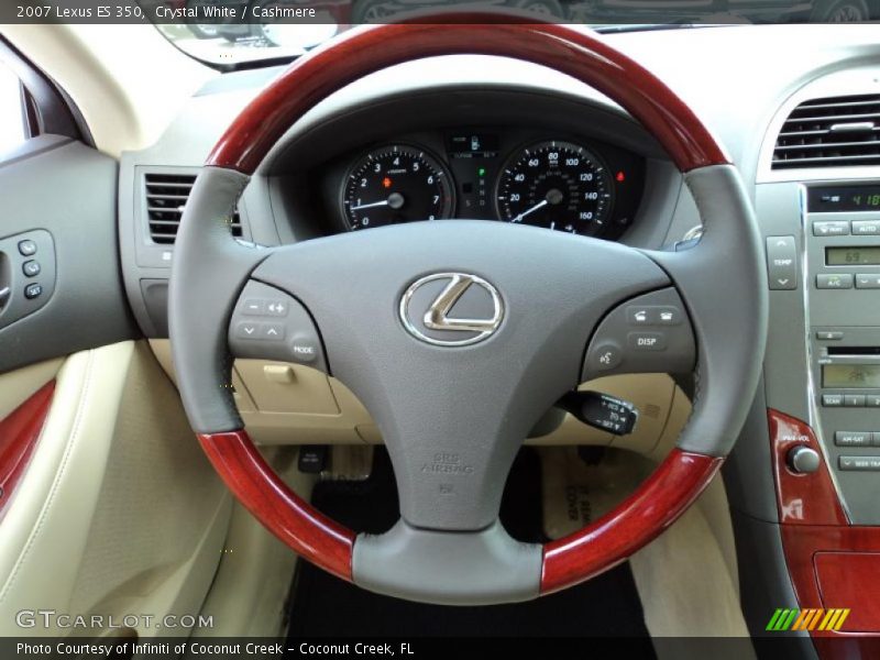 Crystal White / Cashmere 2007 Lexus ES 350