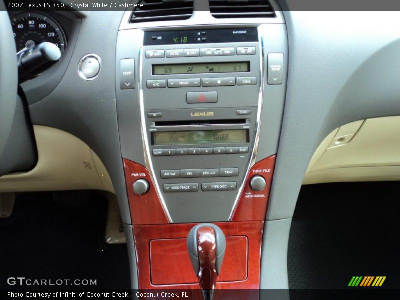 Crystal White / Cashmere 2007 Lexus ES 350