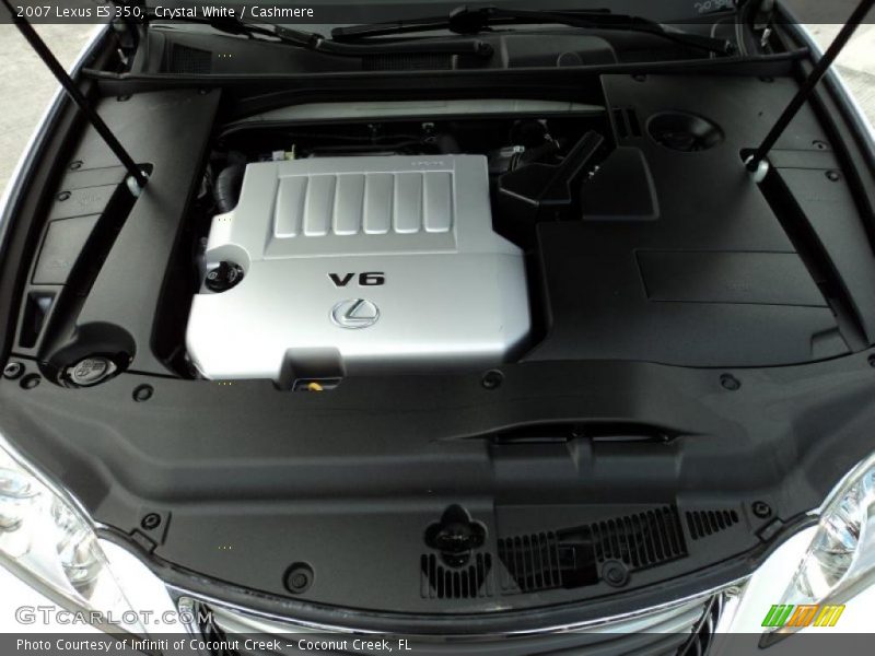 Crystal White / Cashmere 2007 Lexus ES 350