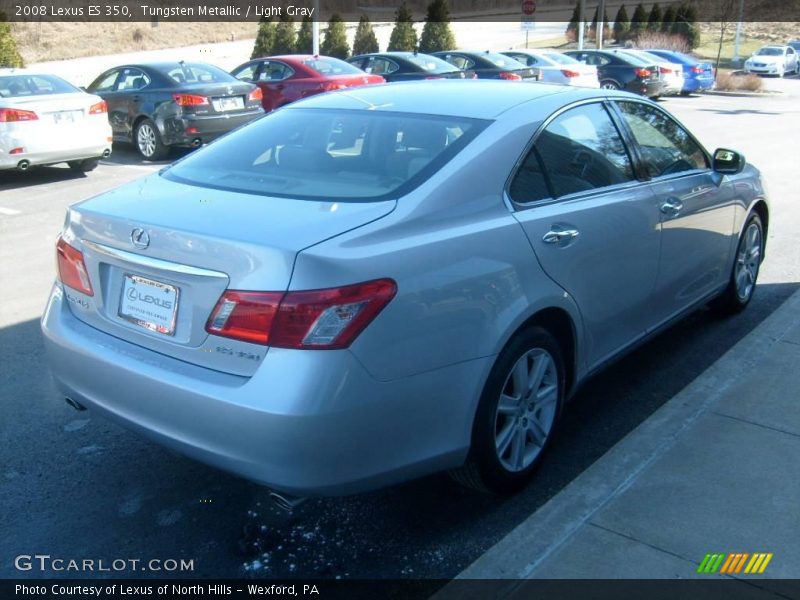 Tungsten Metallic / Light Gray 2008 Lexus ES 350