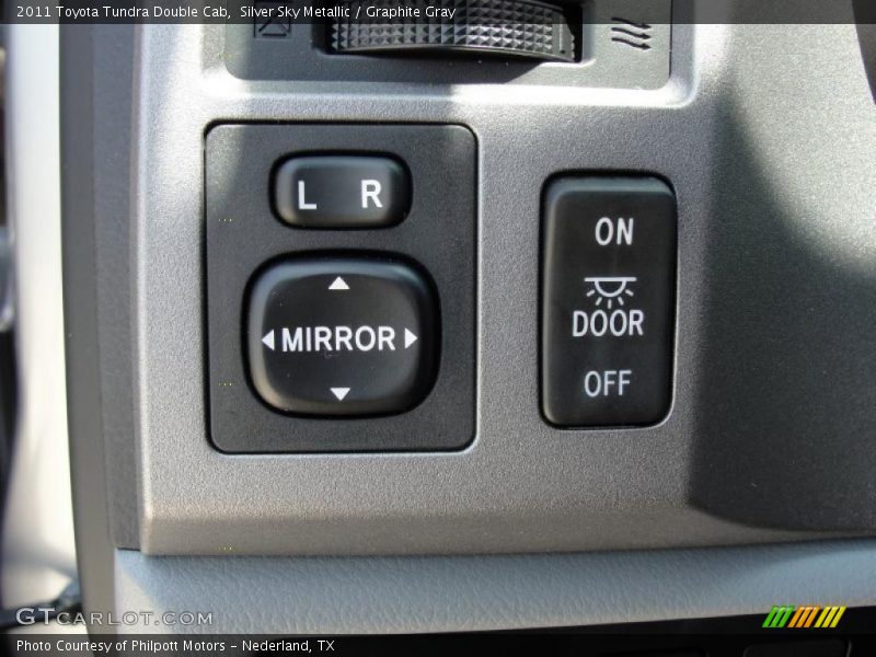 Silver Sky Metallic / Graphite Gray 2011 Toyota Tundra Double Cab