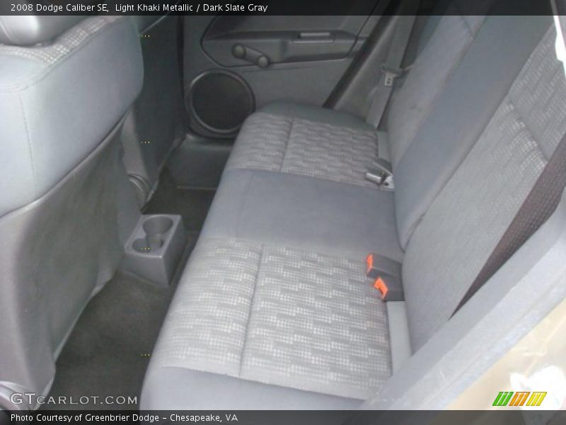 Light Khaki Metallic / Dark Slate Gray 2008 Dodge Caliber SE