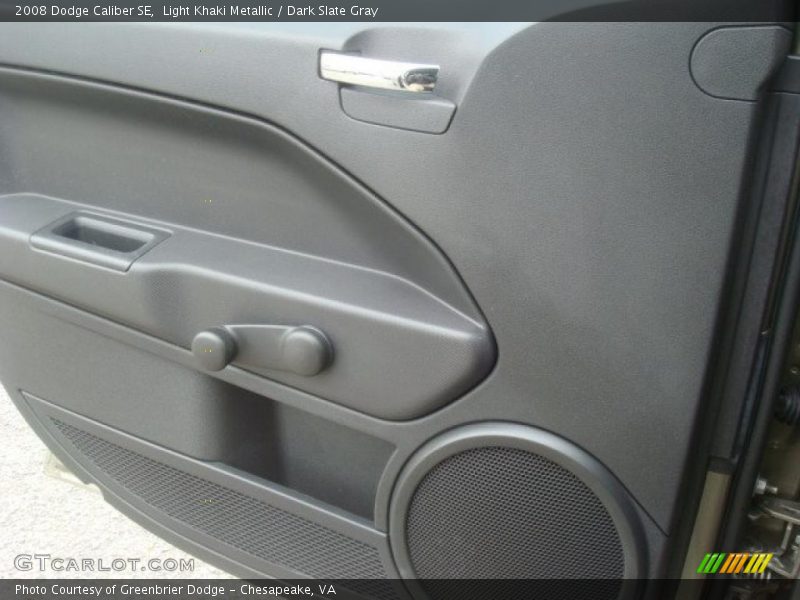 Light Khaki Metallic / Dark Slate Gray 2008 Dodge Caliber SE