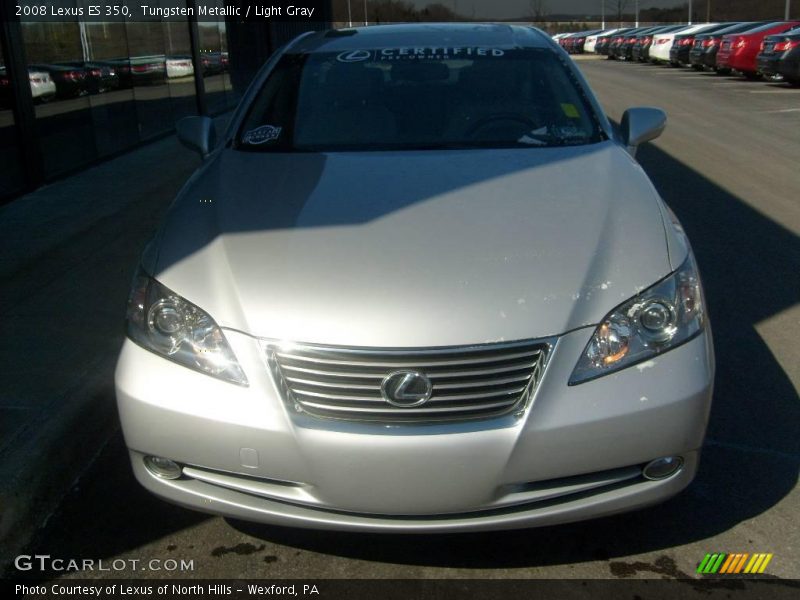 Tungsten Metallic / Light Gray 2008 Lexus ES 350