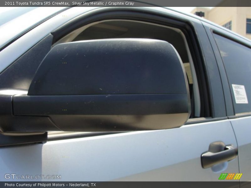 Silver Sky Metallic / Graphite Gray 2011 Toyota Tundra SR5 CrewMax