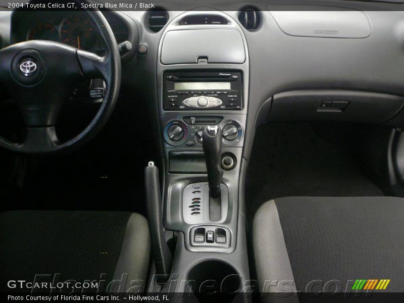 Spectra Blue Mica / Black 2004 Toyota Celica GT