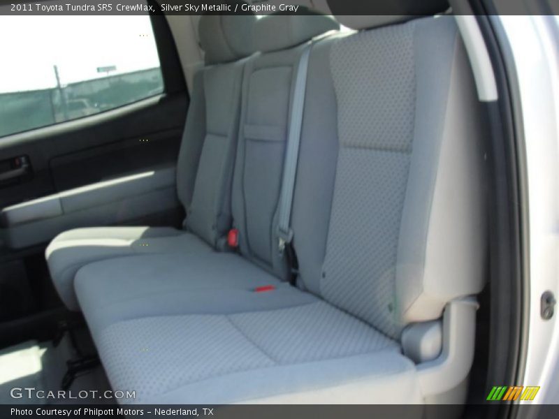 Silver Sky Metallic / Graphite Gray 2011 Toyota Tundra SR5 CrewMax