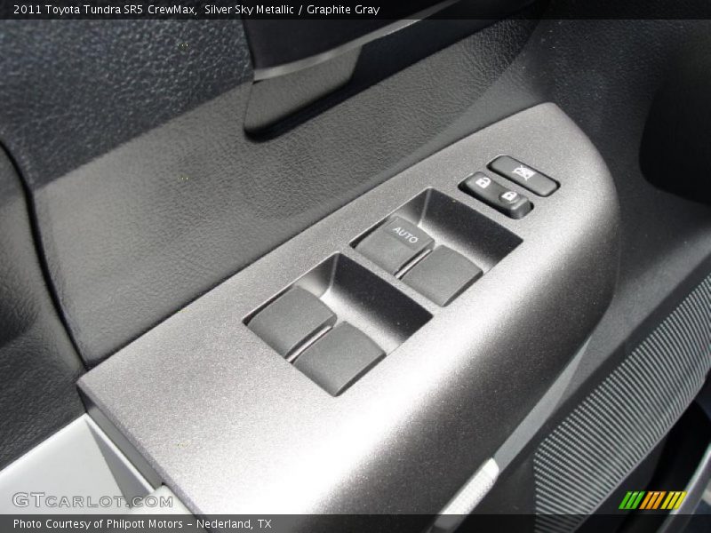 Silver Sky Metallic / Graphite Gray 2011 Toyota Tundra SR5 CrewMax