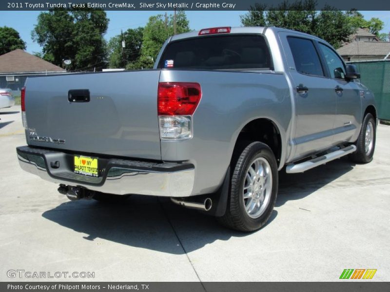  2011 Tundra Texas Edition CrewMax Silver Sky Metallic
