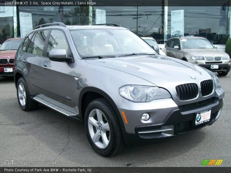 Space Grey Metallic / Sand Beige 2007 BMW X5 3.0si
