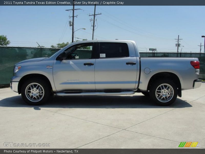  2011 Tundra Texas Edition CrewMax Silver Sky Metallic