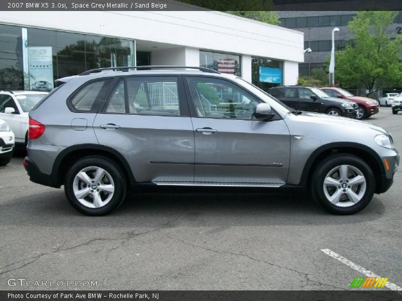 Space Grey Metallic / Sand Beige 2007 BMW X5 3.0si