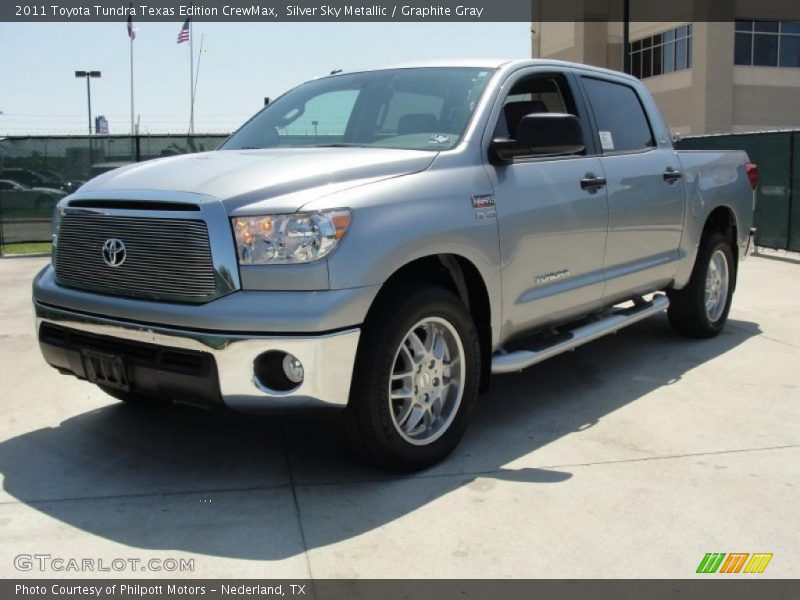  2011 Tundra Texas Edition CrewMax Silver Sky Metallic