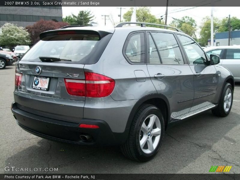 Space Grey Metallic / Sand Beige 2007 BMW X5 3.0si
