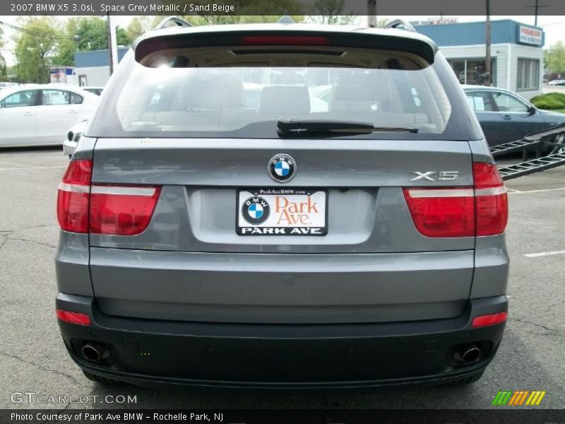 Space Grey Metallic / Sand Beige 2007 BMW X5 3.0si