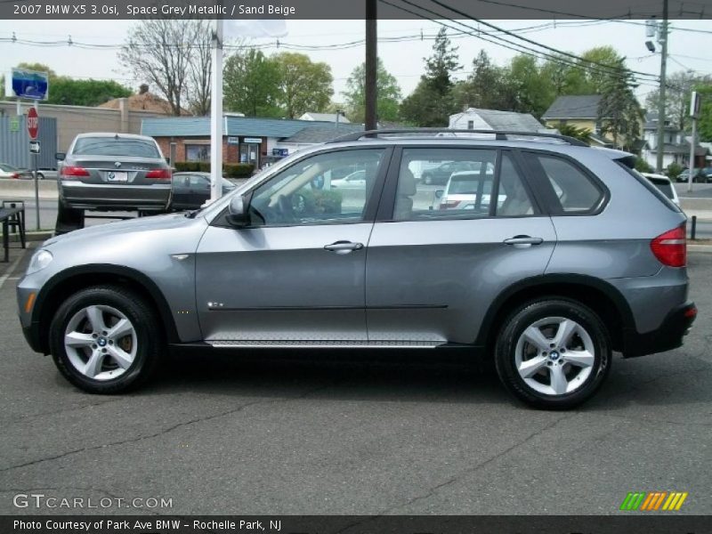 Space Grey Metallic / Sand Beige 2007 BMW X5 3.0si