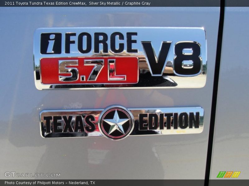  2011 Tundra Texas Edition CrewMax Logo