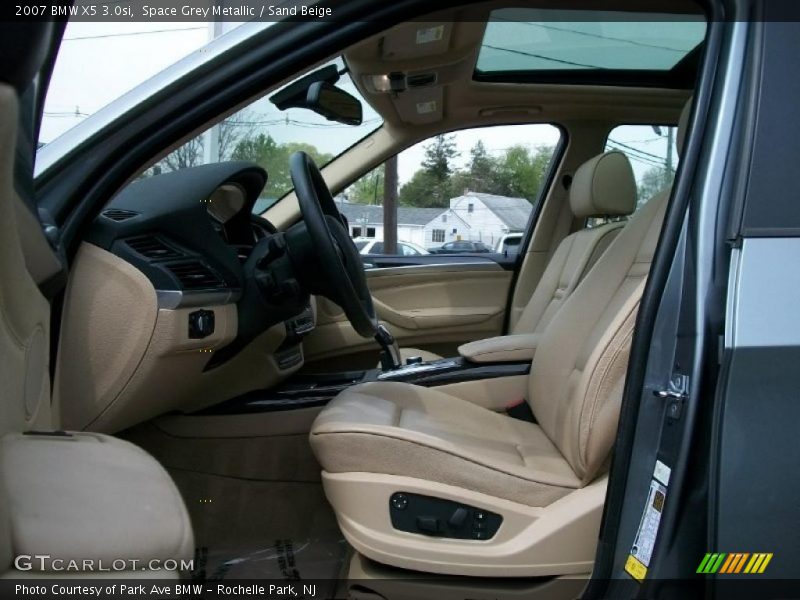 Space Grey Metallic / Sand Beige 2007 BMW X5 3.0si
