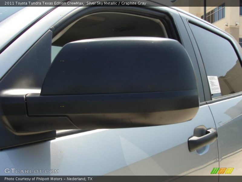 Silver Sky Metallic / Graphite Gray 2011 Toyota Tundra Texas Edition CrewMax