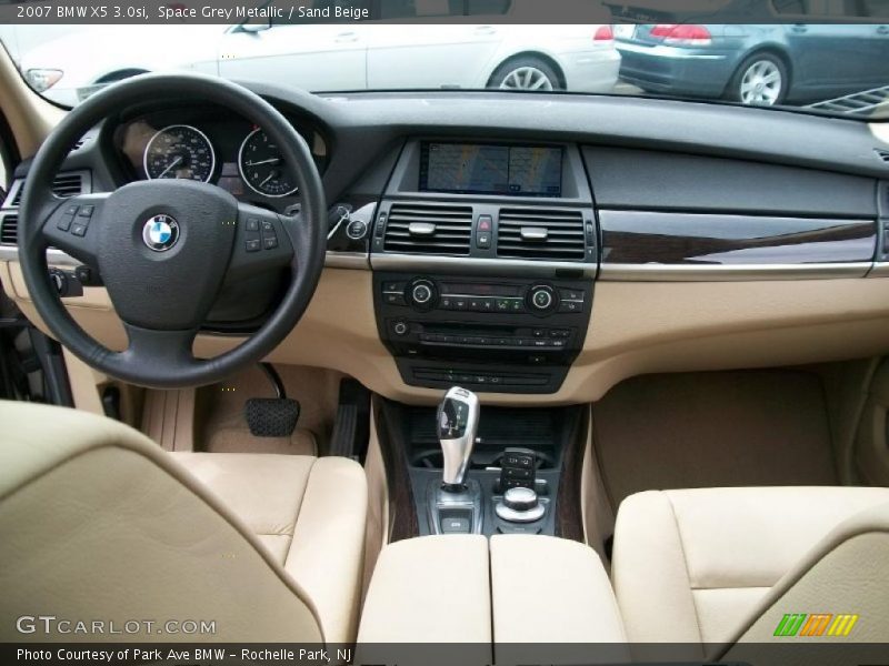 Space Grey Metallic / Sand Beige 2007 BMW X5 3.0si