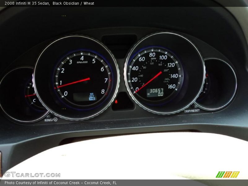 Black Obsidian / Wheat 2008 Infiniti M 35 Sedan