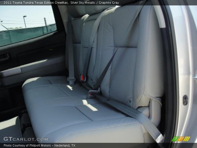 Silver Sky Metallic / Graphite Gray 2011 Toyota Tundra Texas Edition CrewMax